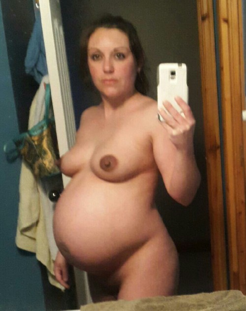 Porn Pics nikkimori:#pregnant #naked #pussy #selfie