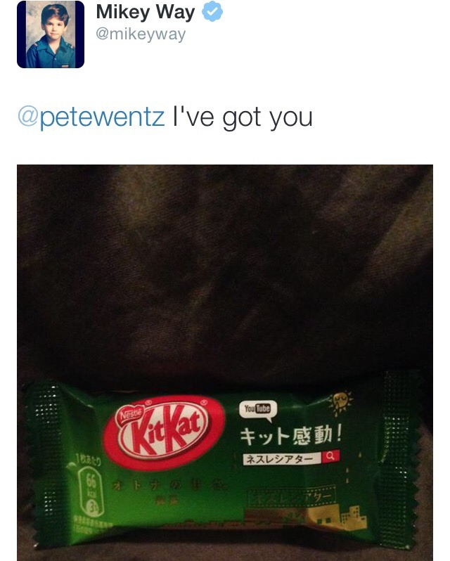 alexradkarth:REBLOG IF YOURE FUCKING PROUD OF MIKEY WAY