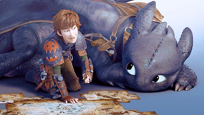 atimelordswife:  Hiccup and Toothless: The Colors of Life