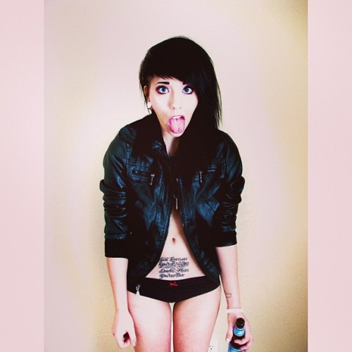 mishapenmagic:  Can’t sleep. Have an old photo of me.