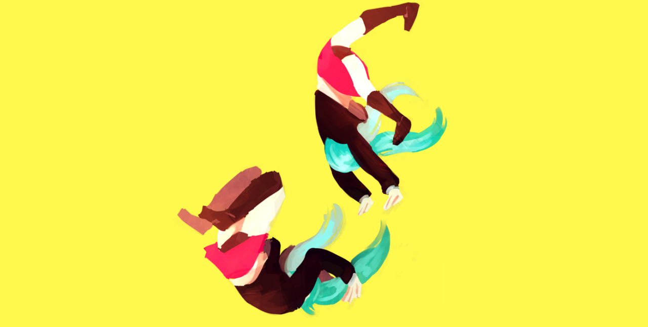 fairymascot:  one more time, one more time (stitched) 