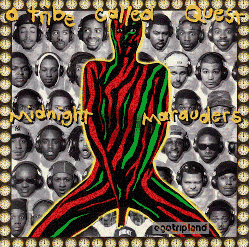 UNCOVERED: The Making of A Tribe Called Quest’s Midnight Marauders Album Cover (1993) with Art Director Nick Gamma. (via egotripland) This Saturday, November 9th marks the 20th(!) anniversary of the release of A Tribe Called Quest‘s Midnight Marauders.
