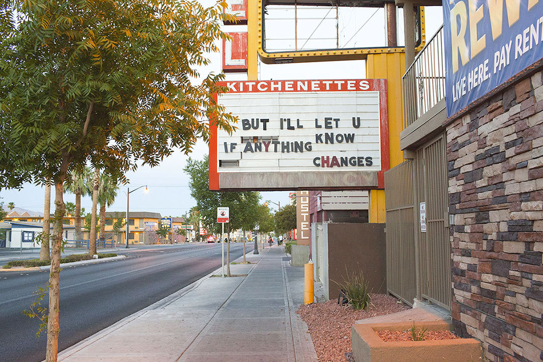 photojojo:  You may remember those marquees on main street that used to announce