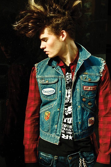 vispreeve:  &ldquo;Punk Love&rdquo;model: Mason at Wilhelmina Modelsphotography:
