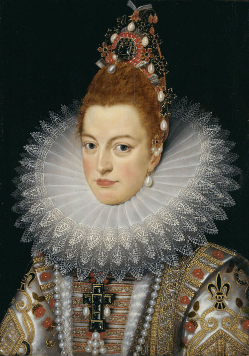 The Infanta Isabella or Isabel Clara Eugenia, Archduchess of Austria and ruler of the Spanish Nether