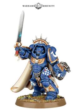 a-40k-author:  captainblacklobster:New space marine models for 8th edition starter. Rather surprised that they are all going to be Primaris marines. Beautiful. Full Primaris army for the win.