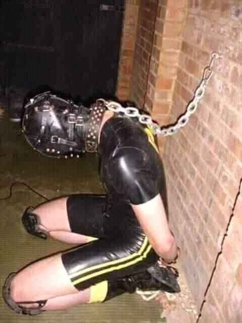 objectd:The rings, locks, chastity device, collar, shackles and chains serve one