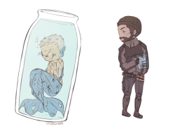 velvvetcat09:  shamelessly promotes my mermaid!au