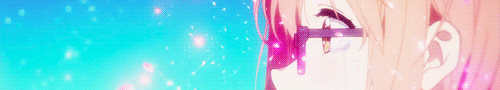 fairytailwitch:   Kyoukai no Kanata + Mirai Kuriyama’s Eyes “In short, I love it when you’re wearing glasses, Kuriyama-san!”  
