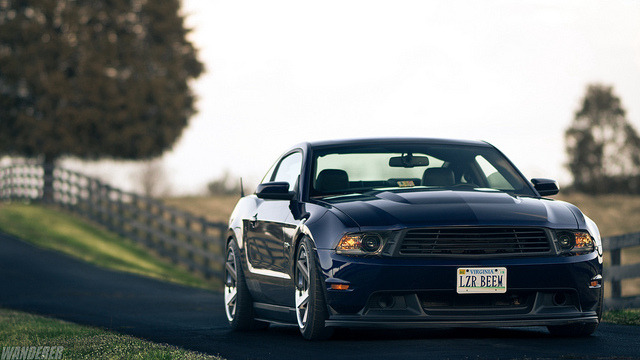 ford-mustang-generation:  My Slammed 5.0 by turkadurka on Flickr.
