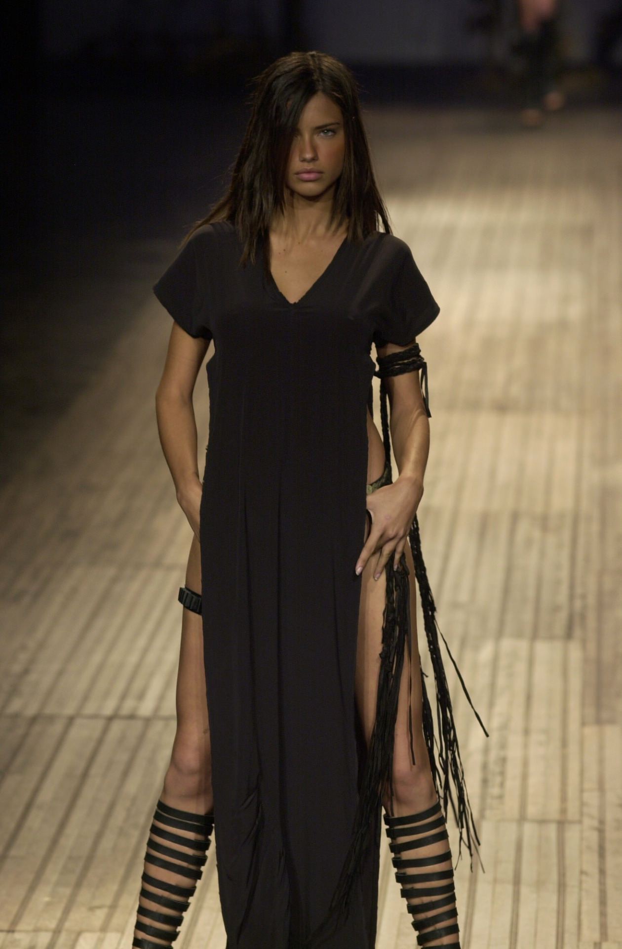 adriana-lima-lover:  Adriana for Ellus, S/S 2003. 