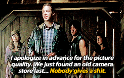 reedusgif: favorite character meme | four relationships [4/4] : Daryl &amp; Aaron