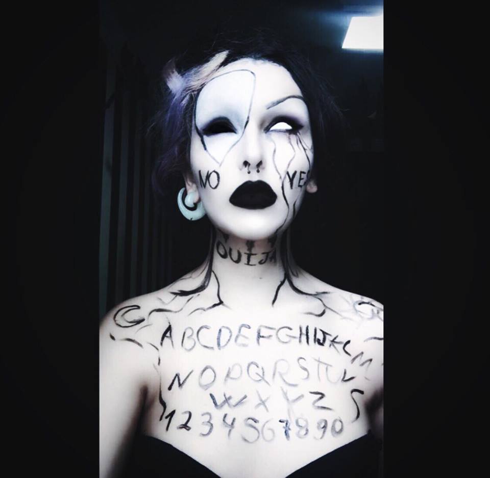 fuck-until-we-overdose:- Don’t Mess With Ouija Boards - I messed up the makeup