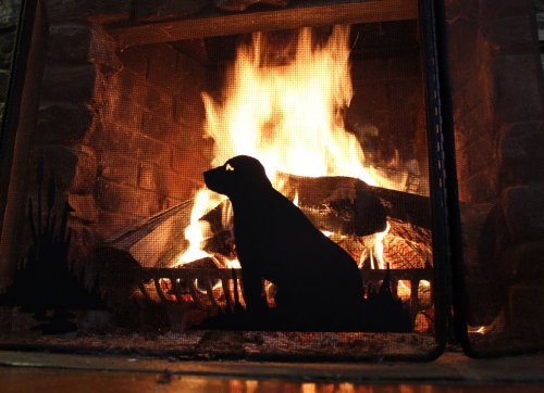 muffyaldrich:  Old Orvis Fire Screen 