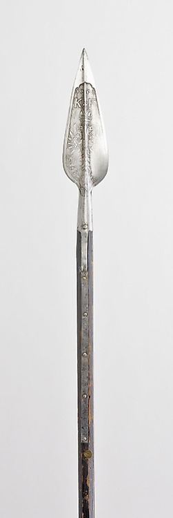 Spear for the Bodyguard of Emperor Ferdinand I, 1558, Art Institute of Chicago: Arms, Armor, Medieva