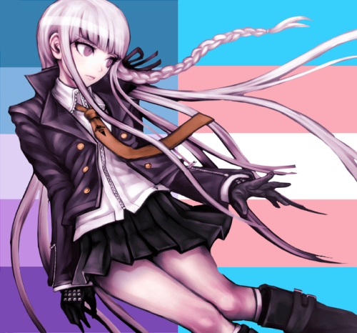 dailygir1z: Today’s trans lesbian is:Kyoko Kirigiri (Danganronpa: Trigger Happy Havoc)