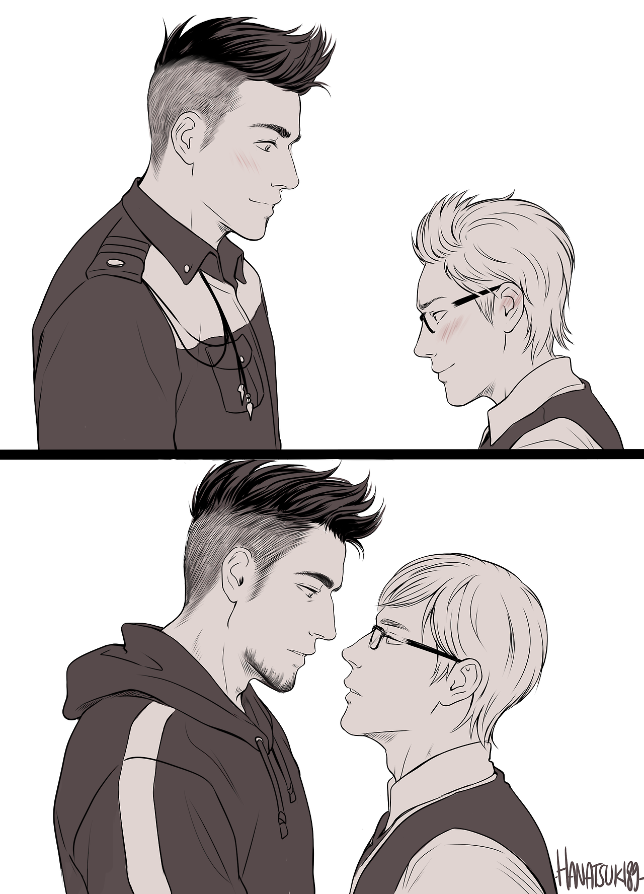 hanatsuki89:  “Through the years”Or, the Gladnis thing that has been sitting