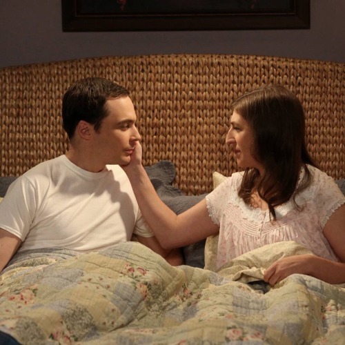 emmy4mayim:The latest CBS #Shamy photo for “The Opening Night Excitation” S9.11 airing 12/17/15 •pho