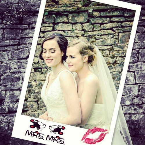 XXX #Wedding #LesbianCouple #JustLove #Rose #Rosie photo