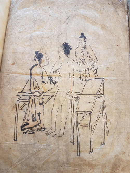 LJS 433 - [Yoso zusetsu]This is a wonderfully illustrated treatise on the diagnosis of abscesses and