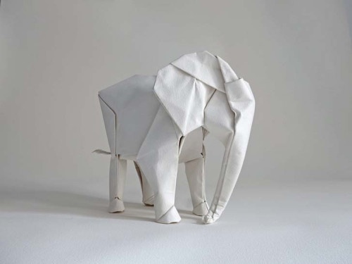 cjwho:  Raising funds for a life-sized origami elephant by Sipho Mabona | via  Swiss origami artist Sipho Mabona plans to create a life-sized elephant from a 125 square meter sheet of paper at the Art Museum in Beromünster, Switzerland. The artist is