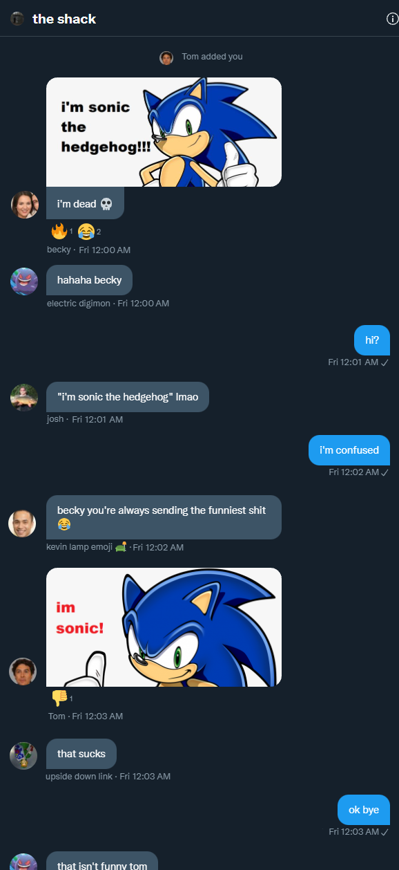 I Got Added To A Chat Where Nobody Responds To Me Also I Cant Leave