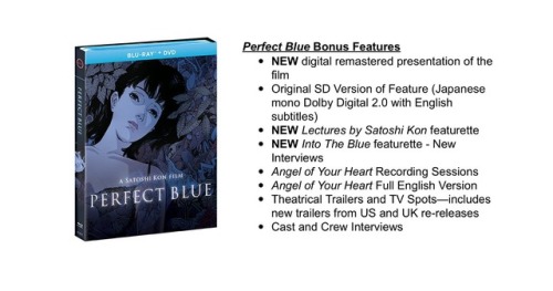 animenostalgia:News - Gkids/Shout Factory has announced their bluray release of Perfect Blue! This n