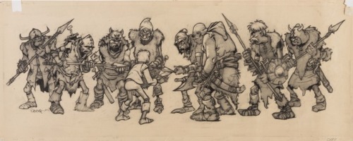 ‪And more. Concept art by Mike Ploog for THE BLACK CAULDRON.‬‪It was released during what has become