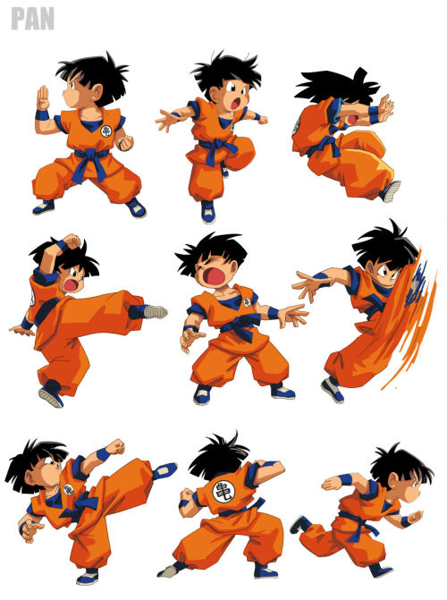 Dis on X: Here's the Coloured Pan character sheet i'm using. #DBZ