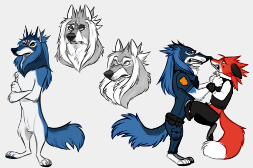 ikewolfenstein:Some Zootopia/Kingdom Hearts Doodles I did! I always love to draw animals and crossov