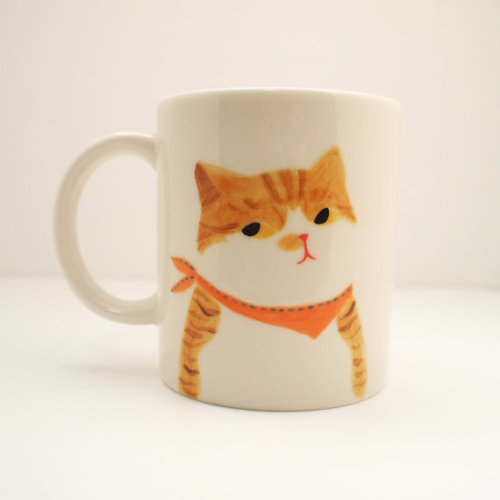 littlealienproducts:Tabby Cat // $22