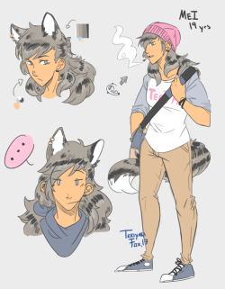 teriyaki-fox:Another 10 Days character!Meet