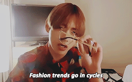 bwichim:“my fashion sense is no joke”