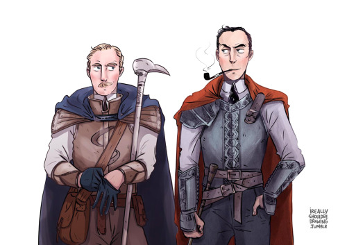 ireallyshouldbedrawing: Knight AU