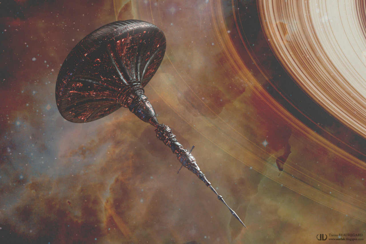camerxn:  Relic, Star Gate, The Cube, and Space Voyager 1 and 2 by Tierno Beauregard