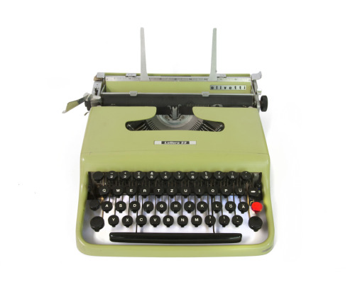 Marcello Nizzoli, portable typewriter Olivetti lettera 22, designed in 1949. Compasso d’Oro prize in