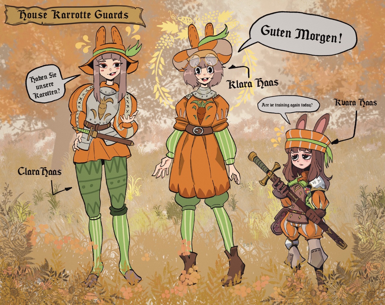 We Are Mercenaries — House Karrotte has new employees! by basedbinkie