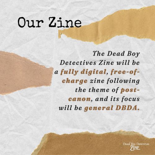 We Thought It Would Be High-time That We Clarify What Exactly This Zine Will Be About! And Don't Forget