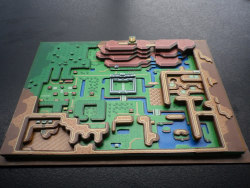 theomeganerd:   The Legend of Zelda: A Link to The Past 3D Papercraft Map by Wuppes 