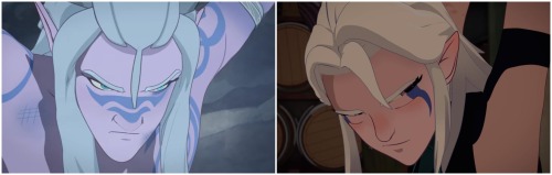 A few time ago, before the debut of season 3, I collected all the on-screen parallels between Rayla 