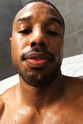 goldscars:Michael B Jordan knowing exactly what he was doing on his Instagram story