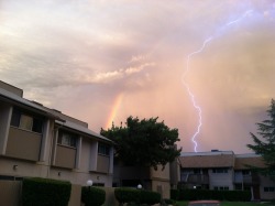 tennants-hair:  slythwolf:  light-brights:  SO I JUST GOT A SHOT OF A RAINBOW AND LIGHTNING IN THE SAME PICTURE????!  thor supports gay rights pass it on  oh my god  Of course he does! Haven&rsquo;t you seen his Facebook page, Surly Thor?