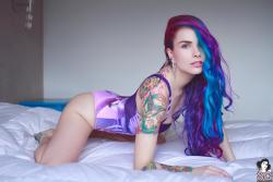 past-her-eyes:  Ituit Suicide ituit.suicidegirls.com Link to South African SuicideGirls