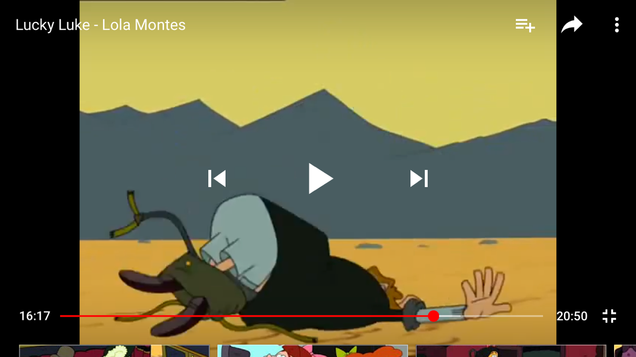The last time the villain of Lola Montes is caught in his boxers. This time, Luke