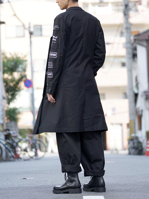 Yohji Yamamoto×Ready MadePicked Long JacketDEVOALong Shirt CottonYohji YamamotoPadded Cropped 