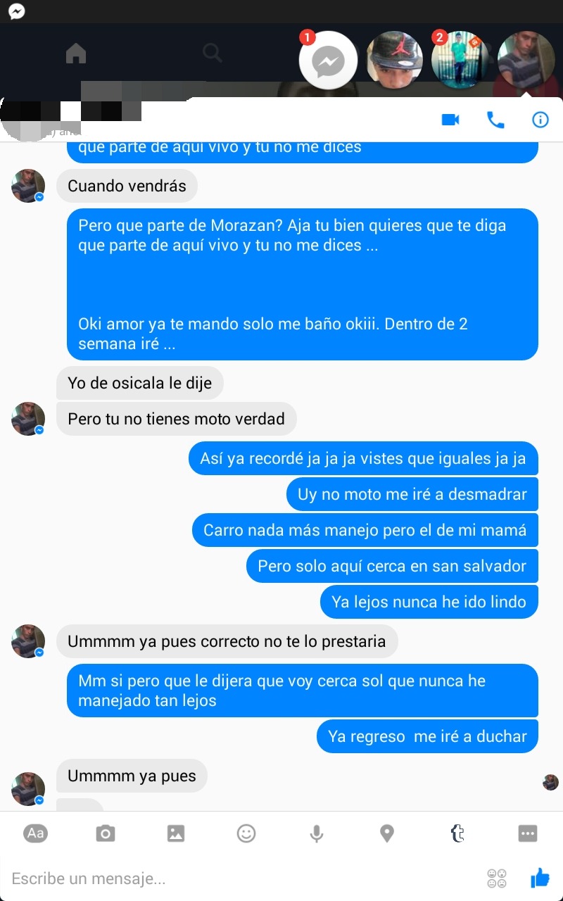 guanacodelicioso:  Han habido varios que me han preguntado, como comienzo una conversación