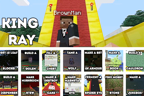 misswinterschnee: The Kings of Achievement City and their tasks so far.  (Will be updated when 