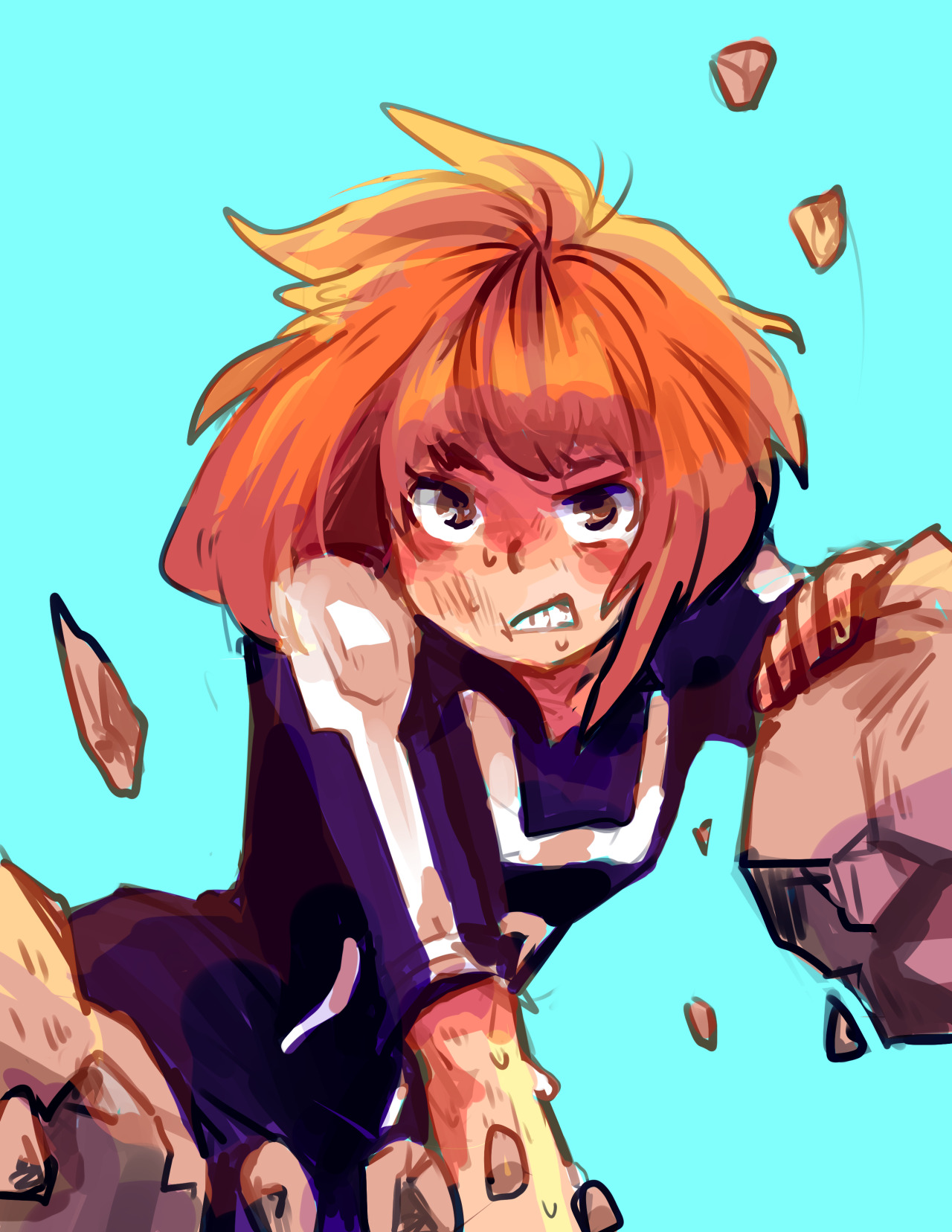 burbiart:  aasdlfhLDJFG FINISHED, EVERYONE BUT URARAKA WAS A PAIN TO COLOR ;; (esp