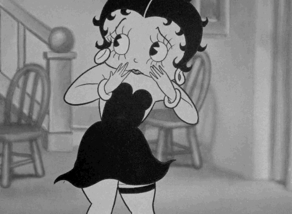 gameraboy:  Betty Boop looking for change in She Wronged Him Right (1934) 