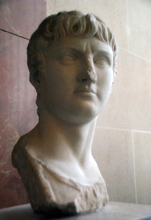 Portrait of Germanicus. From Cordoba. 15-19 AD. Marble. Musée du Louvre, Paris. Inv. MND 968 / Ma 31